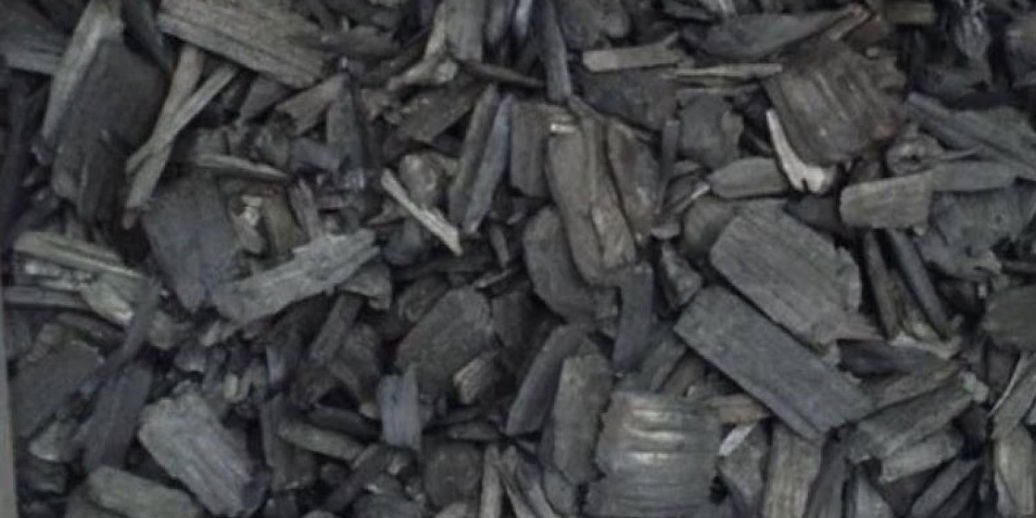 biochar is charcoal-like material created by burning woody debris at high-temperatures in a low-oxygen environment