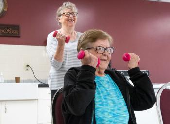 StrongPeople is a program for middle-aged and older adults offered by Oregon State University Extension Service in Hood River, Lake, Jackson, Josephine, Sherman, Tillamook and Wasco counties in Oregon.